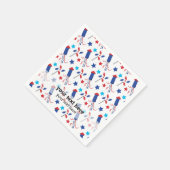 愛国爆竹 スタンダードカクテルナプキン (角)