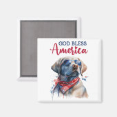 愛国犬研 マグネット (正面/裏面)