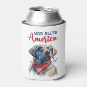 愛国犬研 缶クーラー (缶正面)