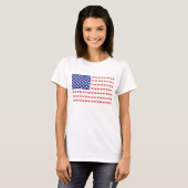 愛国猫国旗 Tシャツ (正面フル)