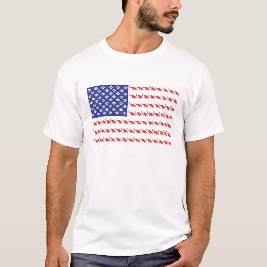 愛国猫国旗 Tシャツ (正面)