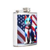 愛国猫 フラスク (右)