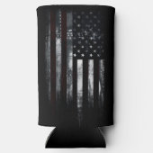 愛国産業米国国旗 スリム缶クーラー (裏面)