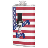 愛国的おもしろいなアメリカ人 フラスク (左)