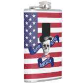 愛国的おもしろいなアメリカ人 フラスク (右)