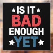 愛国的おもしろいな政治は十分に悪いのか ウィンドウサイン (シート2)