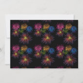 愛国的お祝いピクニックパーティードッグス招待状 招待状 (裏面)