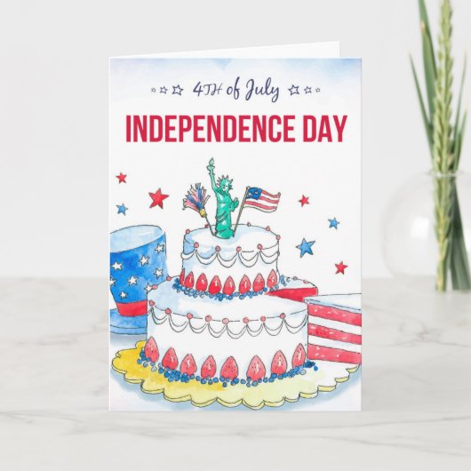 愛国的お祝い カード (正面)