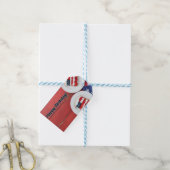 愛国的お祝い ギフトタグ (より糸つき)