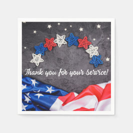 愛国的お祝い スタンダードカクテルナプキン