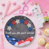 愛国的お祝い ペーパープレート (パーティー)