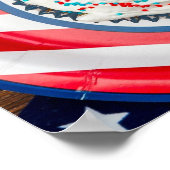 愛国的お祝い ポスター (角)