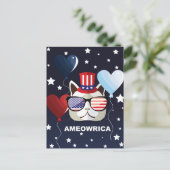 愛国的お祝い ポストカード (スタンド正面)