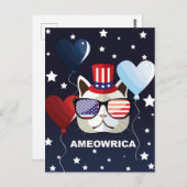 愛国的お祝い ポストカード (正面/裏面)