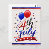 愛国的お祝い ポストカード (正面/裏面)