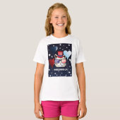 愛国的お祝い Tシャツ (正面フル)