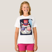 愛国的お祝い Tシャツ (正面フル)