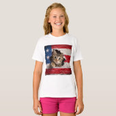 愛国的お祝い Tシャツ (正面フル)