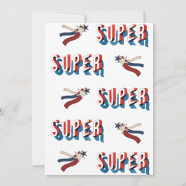 愛国的すごいスター賞授賞式招待状 招待状