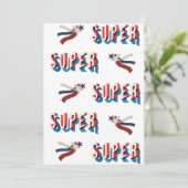 愛国的すごいスター賞授賞式招待状 招待状 (スタンド正面)