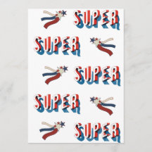 愛国的すごいスター賞授賞式招待状