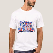 愛国的なお祝いTシャツ