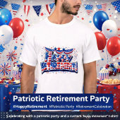 愛国的なお祝いTシャツ Tシャツ
