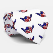 愛国的なつるゆるいネクタイ ネクタイ (ロール)