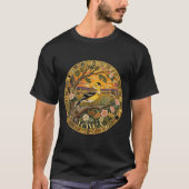 愛国的なアイオワ州のシンボル Tシャツ (正面)