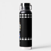 愛国的なアイスランドの真空断熱、アイスランド国旗 ウォーターボトル (背面)