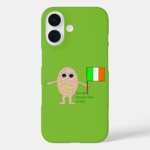愛国的なアイリッシュエッグiPhoneケース iPhone 16ケース