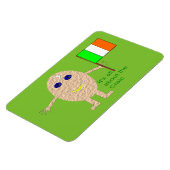 愛国的なアイルランドの卵マグネット マグネット (左側)