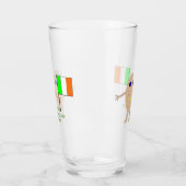 愛国的なアイルランドの卵 タンブラーグラス (左)