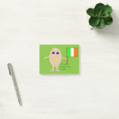 愛国的なアイルランドの卵Post it notesパッド ポストイット (オフィス)
