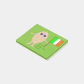 愛国的なアイルランドの卵Post it notesパッド ポストイット (アングル)