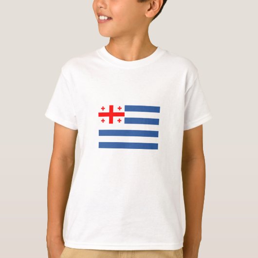 愛国的なアジャリアの旗 Tシャツ (正面)