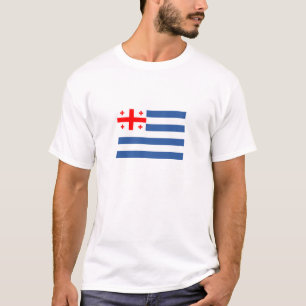 愛国的なアジャリアの旗 Tシャツ