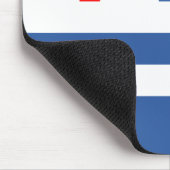 愛国的なアジュラ国旗 マウスパッド (コーナー)