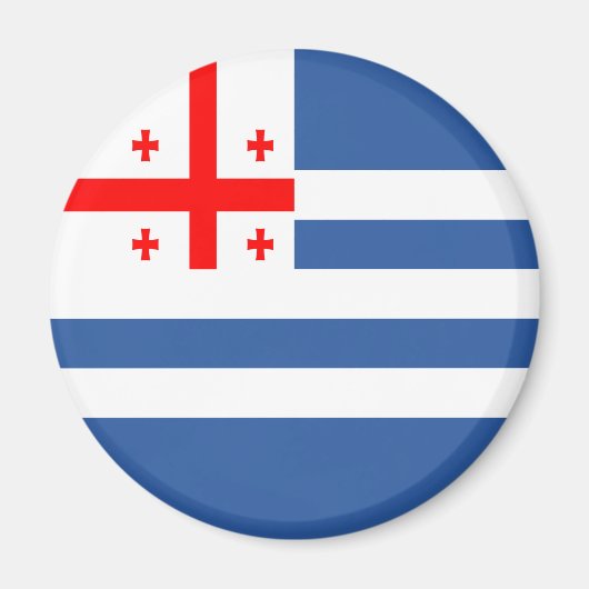 愛国的なアジュラ国旗 マグネット (正面)