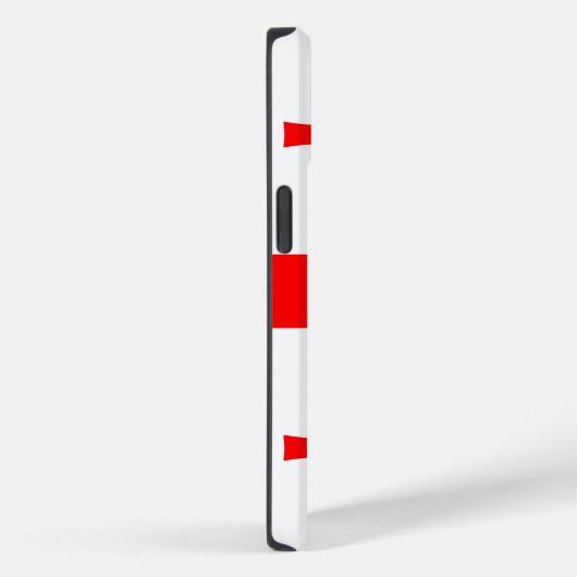 愛国的なアップルのケースメイトとジョージア州旗 Case-Mate iPhoneケース (裏面 / 右)