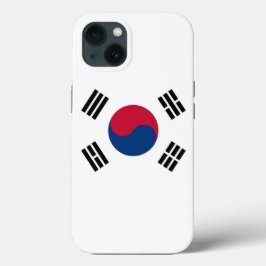 愛国的なアップルのケースメイト韓国国旗 iPhone 13ケース