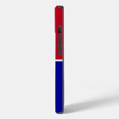 愛国的なアップルのケースメイト14、ダラス国旗 Case-Mate iPhoneケース (裏面 / 左)