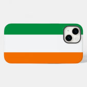 愛国的なアップルのケースメイト、アイルランド国旗のケースメイト Case-Mate iPhoneケース (裏面 (横))