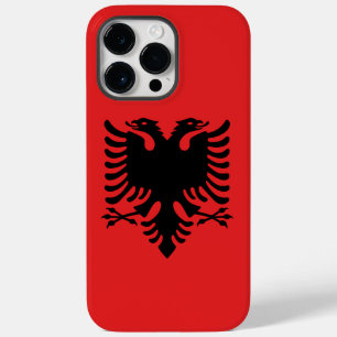 愛国的なアップルのケースメイト、アルバニア国旗のケースメイト Case-Mate iPhone 14 PRO MAXケース