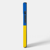 愛国的なアップルのケースメイト、ウクライナ国旗のケースメイト Case-Mate iPhoneケース (裏面 / 左)