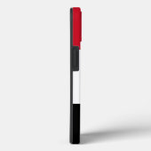 愛国的なアップルのケースメイト、エジプト国旗 Case-Mate iPhoneケース (裏面 / 右)