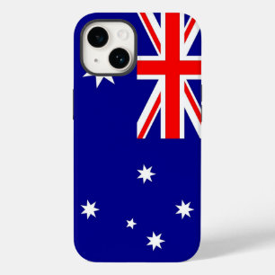 愛国的なアップルのケースメイト、オーストラリア国旗のケースマット Case-Mate iPhone 14ケース