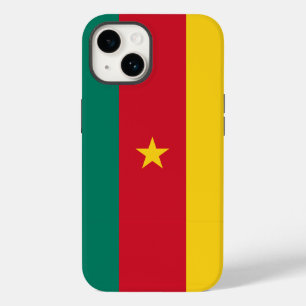 愛国的なアップルのケースメイト、カメルーン国旗 Case-Mate iPhone 14ケース
