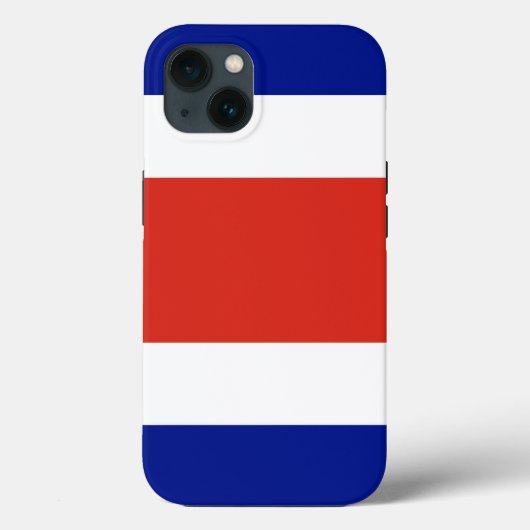 愛国的なアップルのケースメイト、コスタリカ国旗 Case-Mate iPhoneケース (裏面)