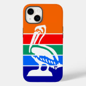 愛国的なアップルのケースメイト、サンクトペテルスブルク国旗 Case-Mate iPhoneケース (裏面)